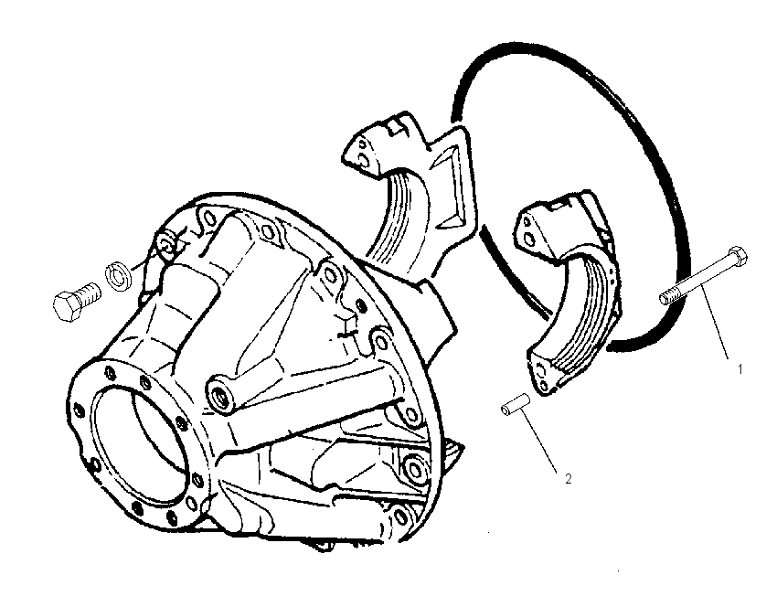 SUPPORT GP-DIFFERENTIAL 0846314 CAT