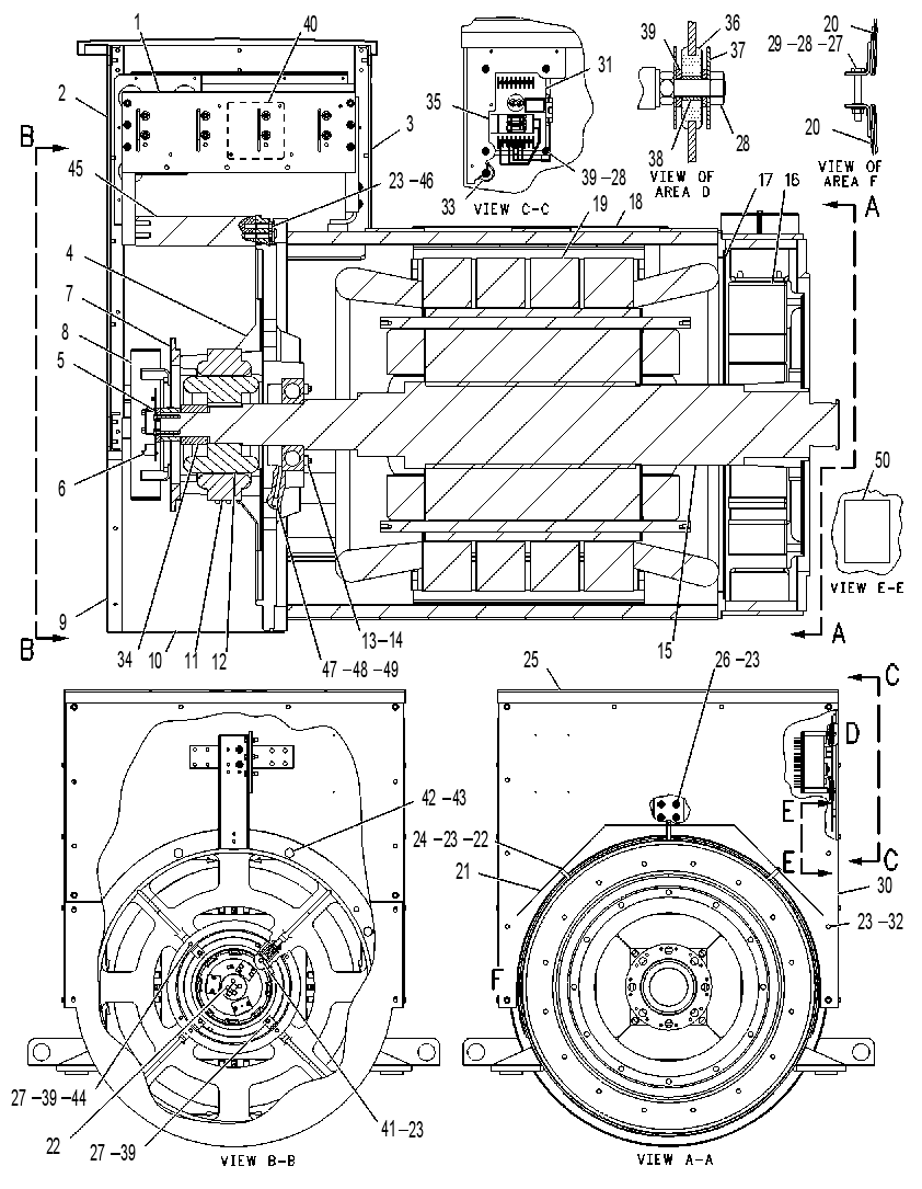 Генератор 9Y0405 CAT