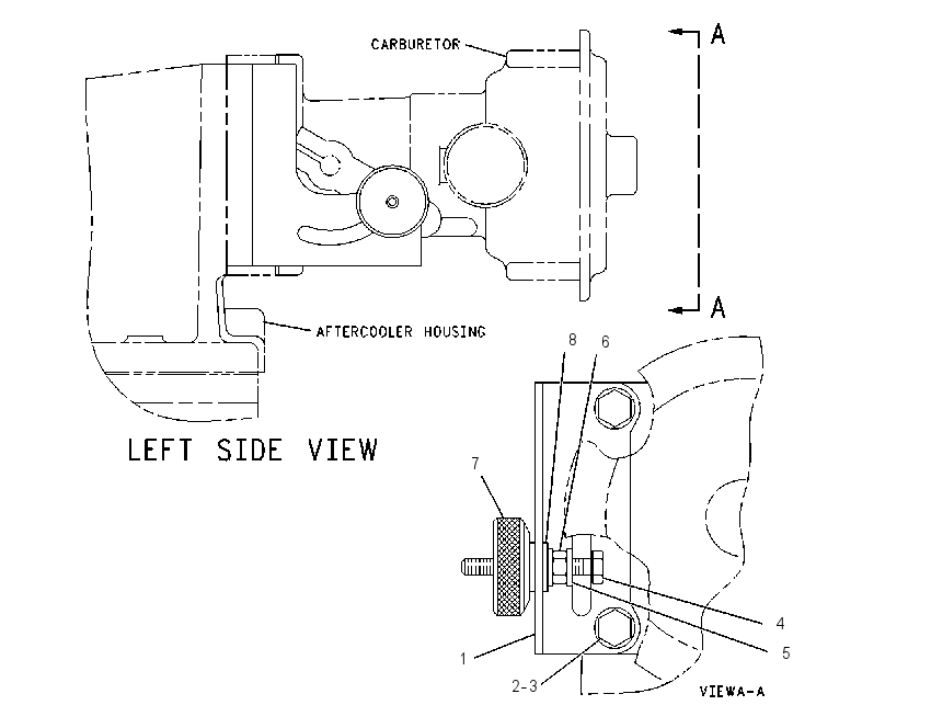 CONTROL GP-CARBURETOR 1105452 CAT