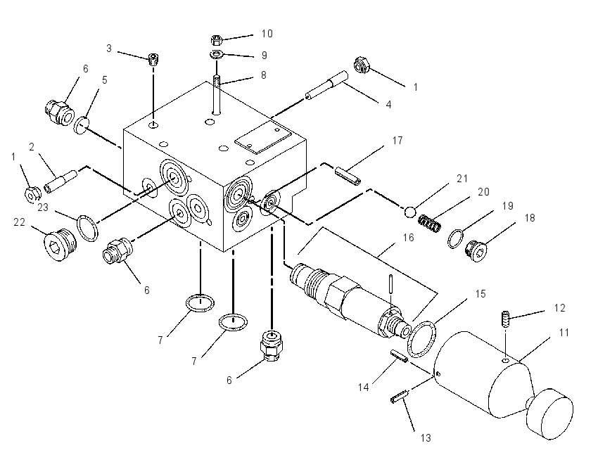 VALVE GP-SPEED CONTROL 1034745 CAT