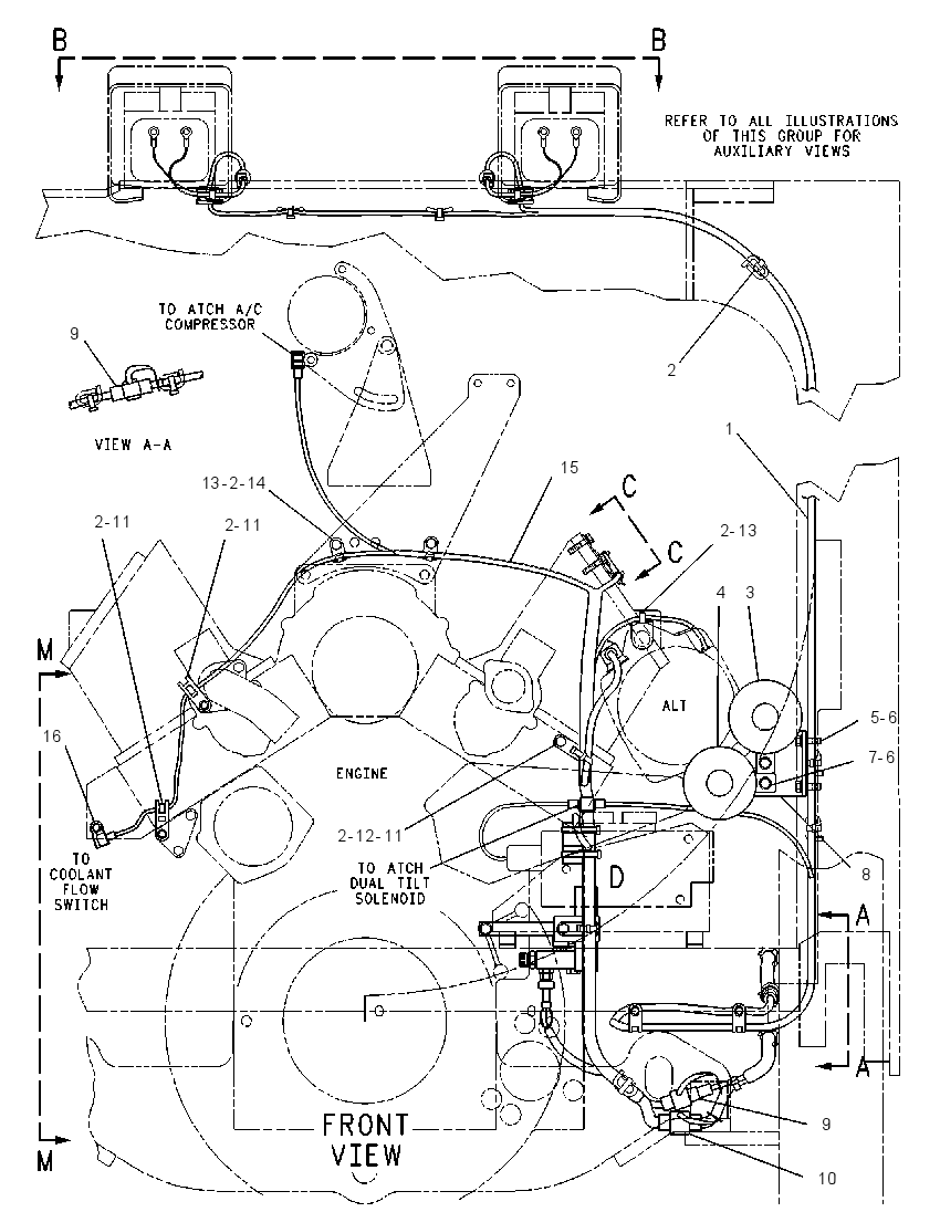 Аккумулятор с проводкой 6T3604 CAT