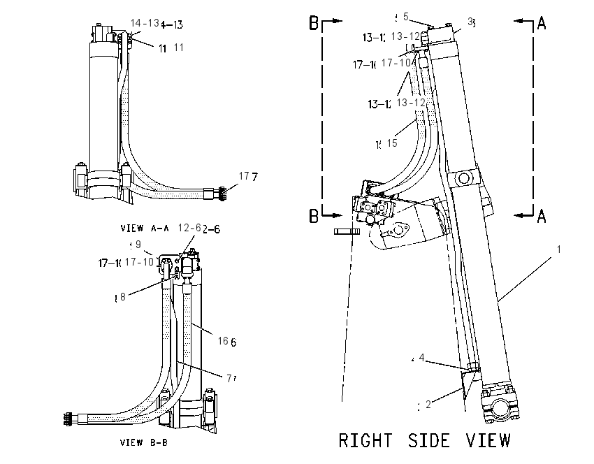CYLINDER & LINES GP 1249338 CAT