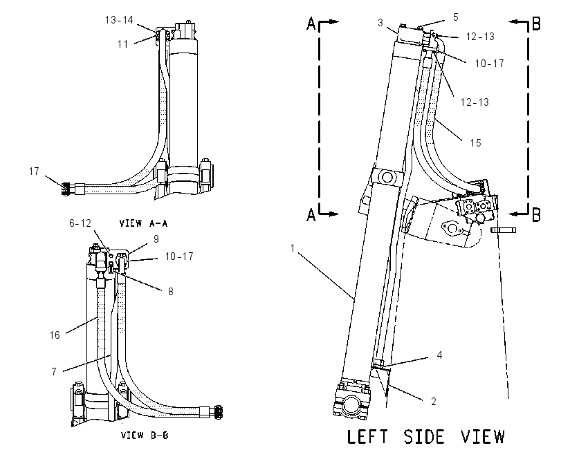 CYLINDER & LINES GP 1249339 CAT