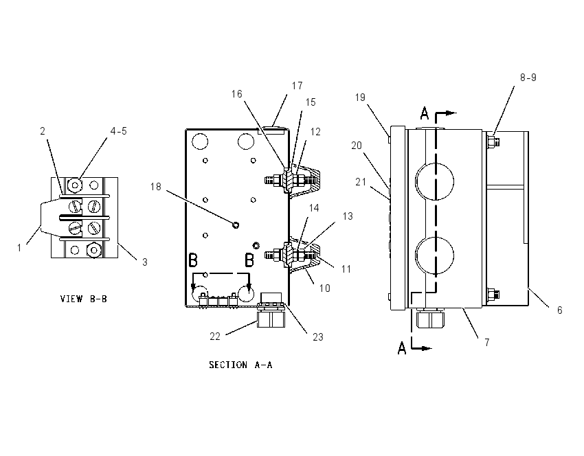 ENCLOSURE GP-WIRING 1204496 CAT
