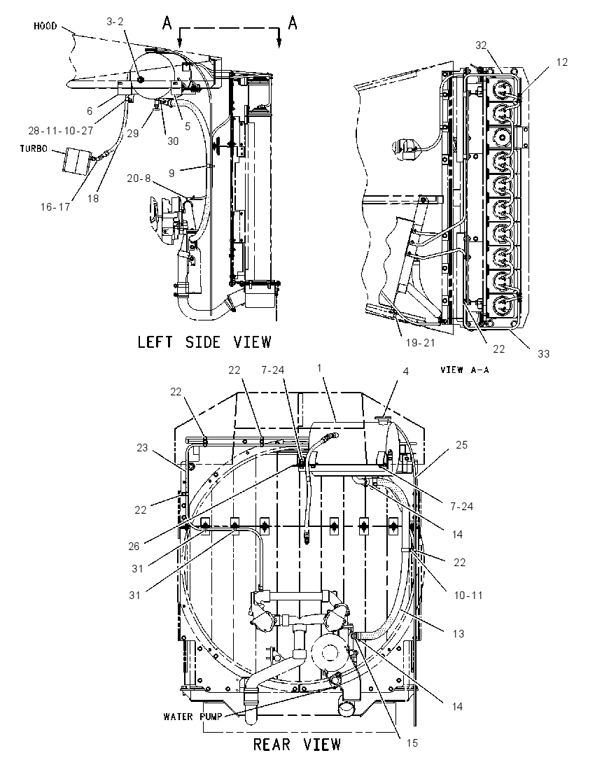 Бак охлаждающей жидкости 1119175 CAT