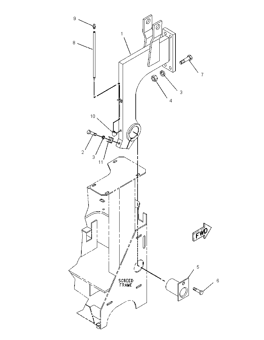 ARM GP-DROP 8I0346 CAT