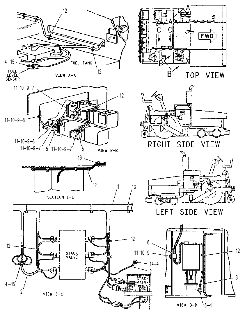 WIRING GP-HYDRAULIC CONTROL 1142392 CAT