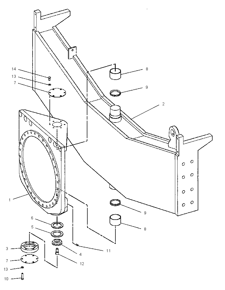 PIVOT GP-OSCILLATING & STEER 1159613 CAT