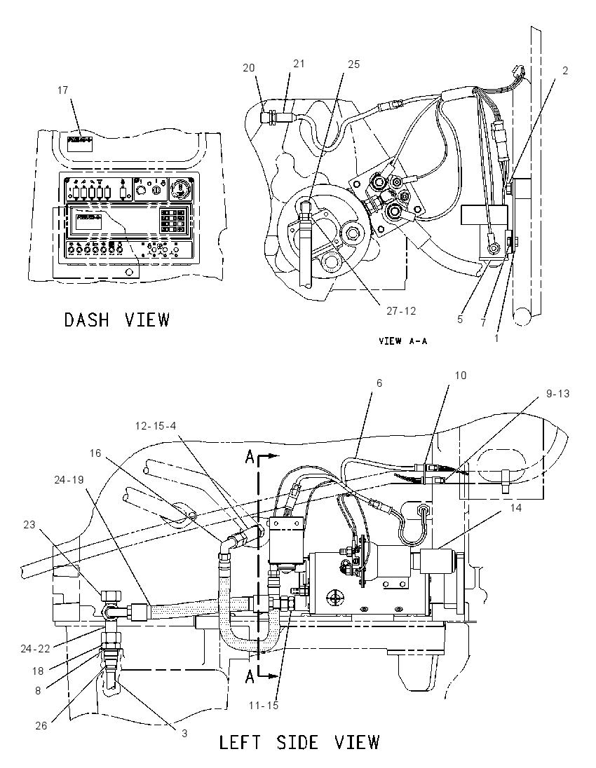 PRELUBRICATION AR-ENGINE 1254653 CAT