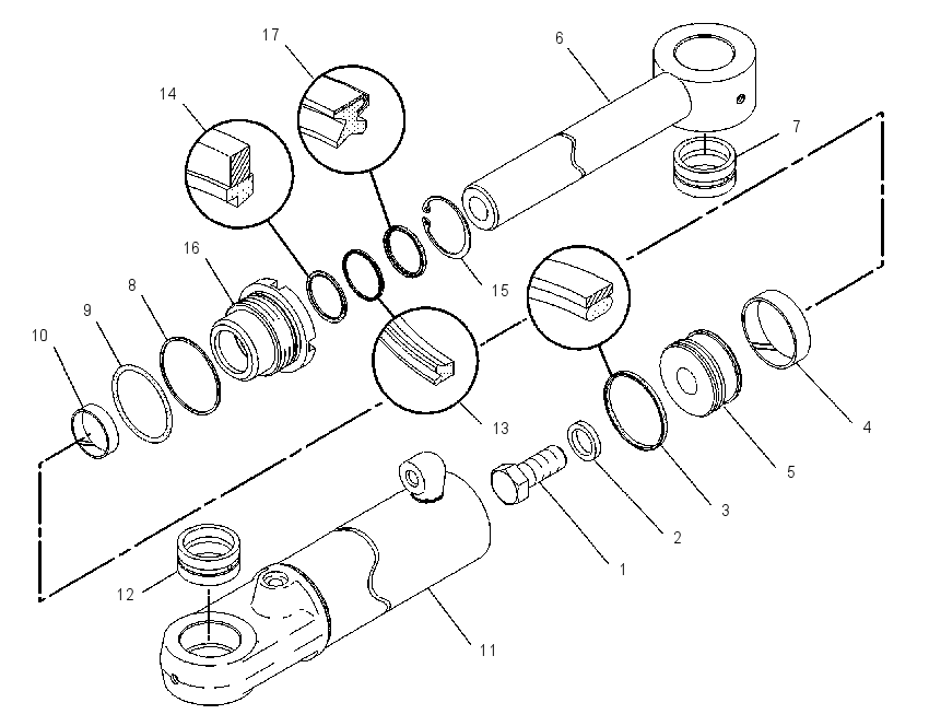 CYLINDER GP-COUNTERWEIGHT 6E3529 CAT