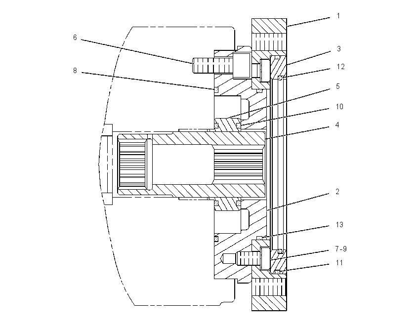 COVER GP-PUMP 1237570 CAT