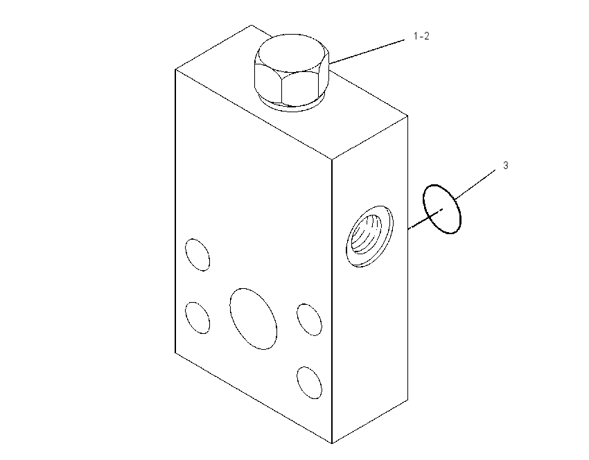 VALVE GP-FLUSHING 1159132 CAT