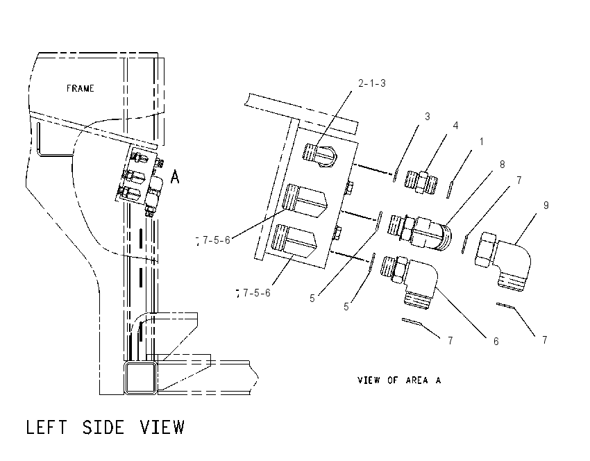 MANIFOLD GP-HYDRAULIC 1238836 CAT