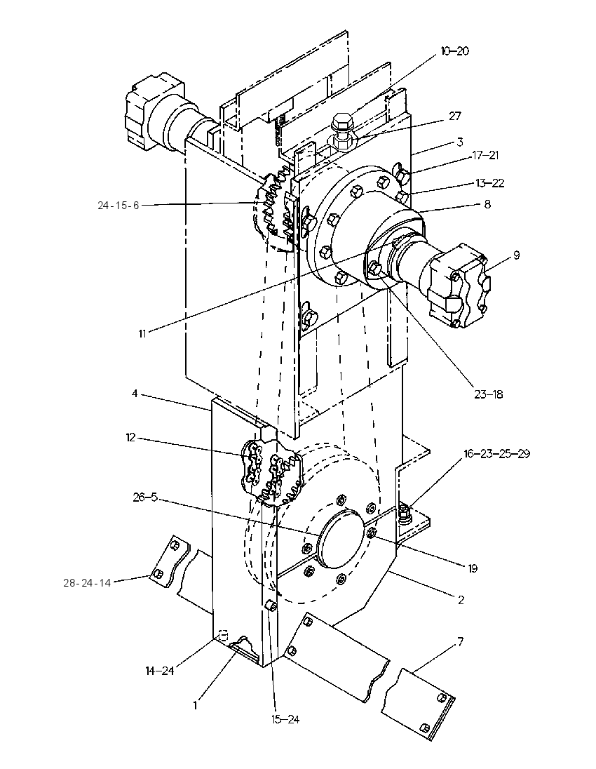 DRIVE GP-CONVEYOR 0869569 CAT