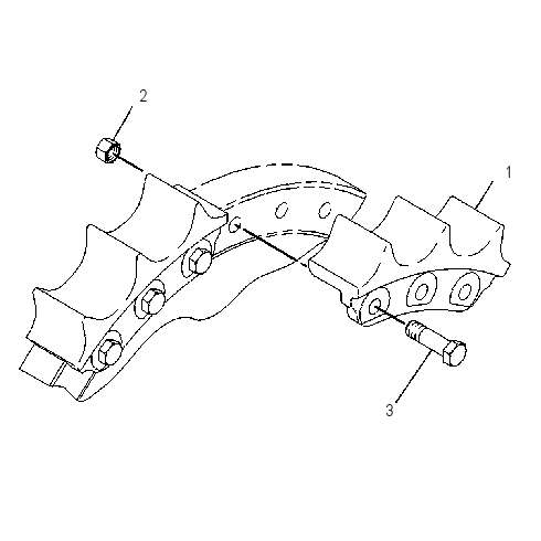 SEGMENT GP-SPROCKET 6Y3242 CAT