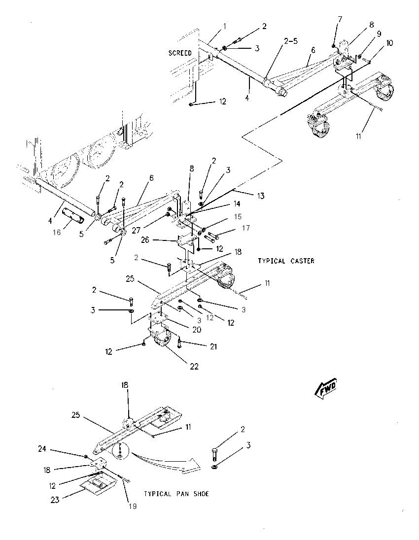 STRINGLINE AR-TRAVELING 8C7159 CAT