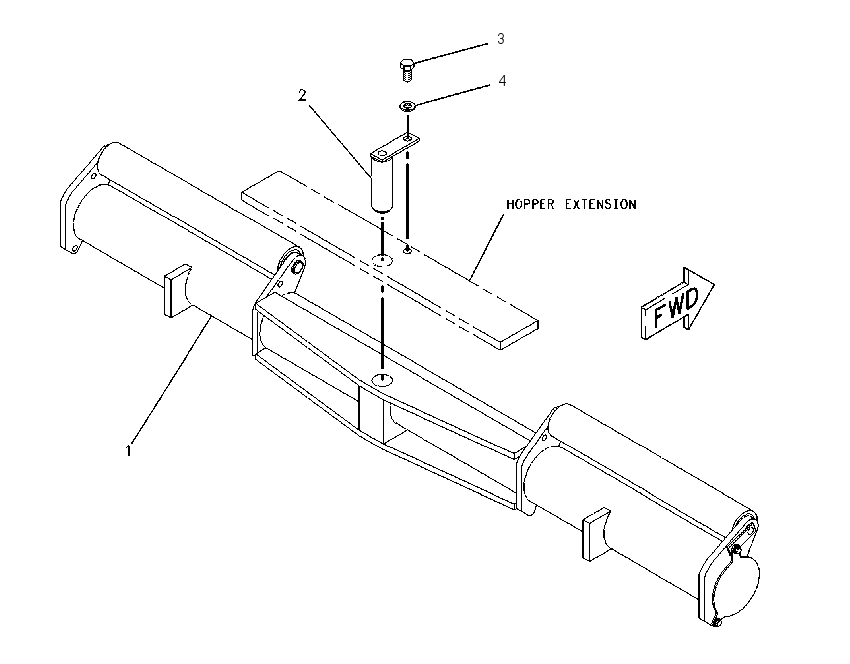 ROLLER AR-PUSH 1024643 CAT