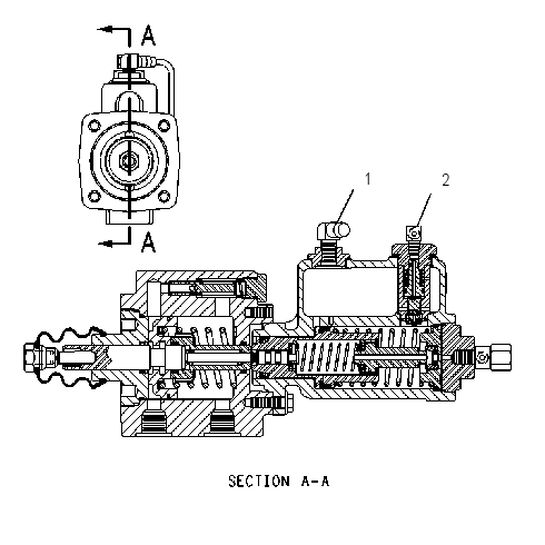 CYLINDER GP-MASTER 1229727 CAT