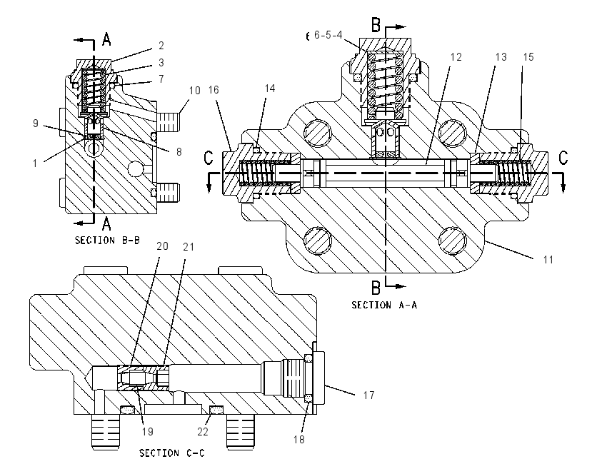 VALVE GP-MOTOR CONTROL 1249879 CAT