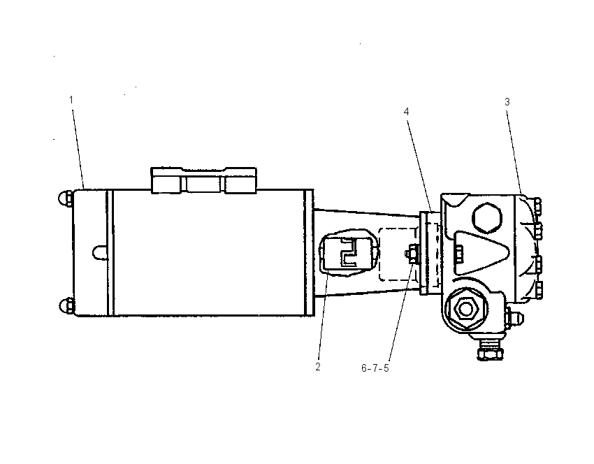 Насос топливный 1G7536 CAT