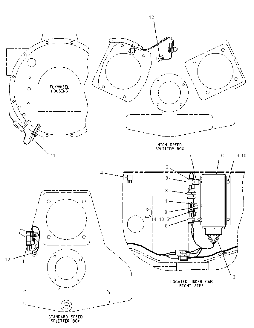 CONTROL & WIRING GP-PWR TRAIN 1188174 CAT