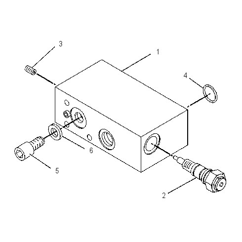 VALVE GP-MANIFOLD & RELIEF 1221822 CAT