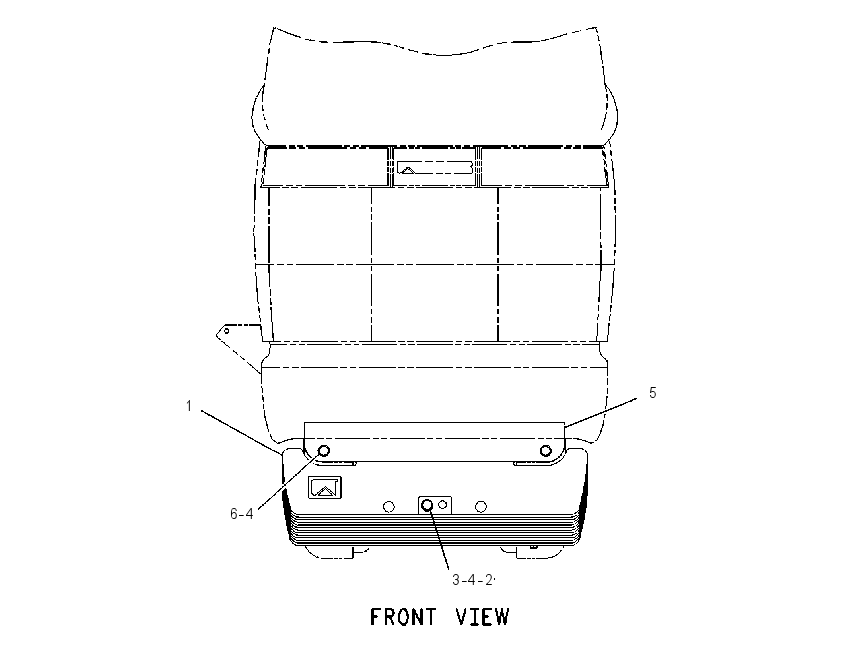COUNTERWEIGHT GP-FRONT 1082359 CAT