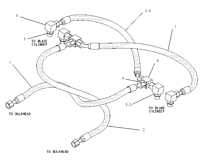 LINES GP-BLADE CYLINDER 1200408 CAT