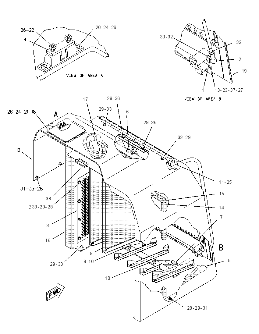 ENCLOSURE GP-RADIATOR 1221000 CAT