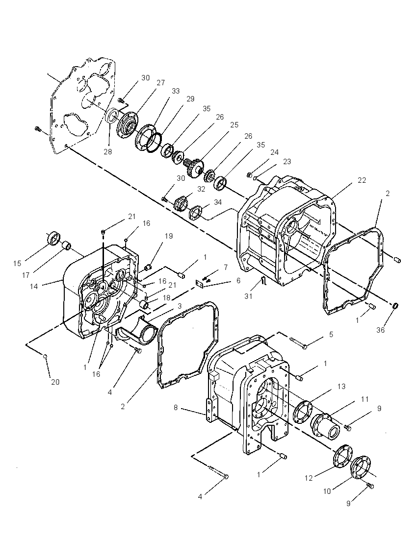 HOUSING GP-TRANSMISSION 1138908 CAT