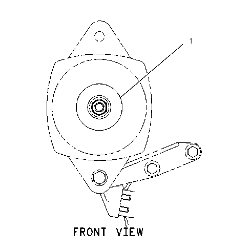 PULLEY GP-FAN & ALT DRIVE 1170177 CAT
