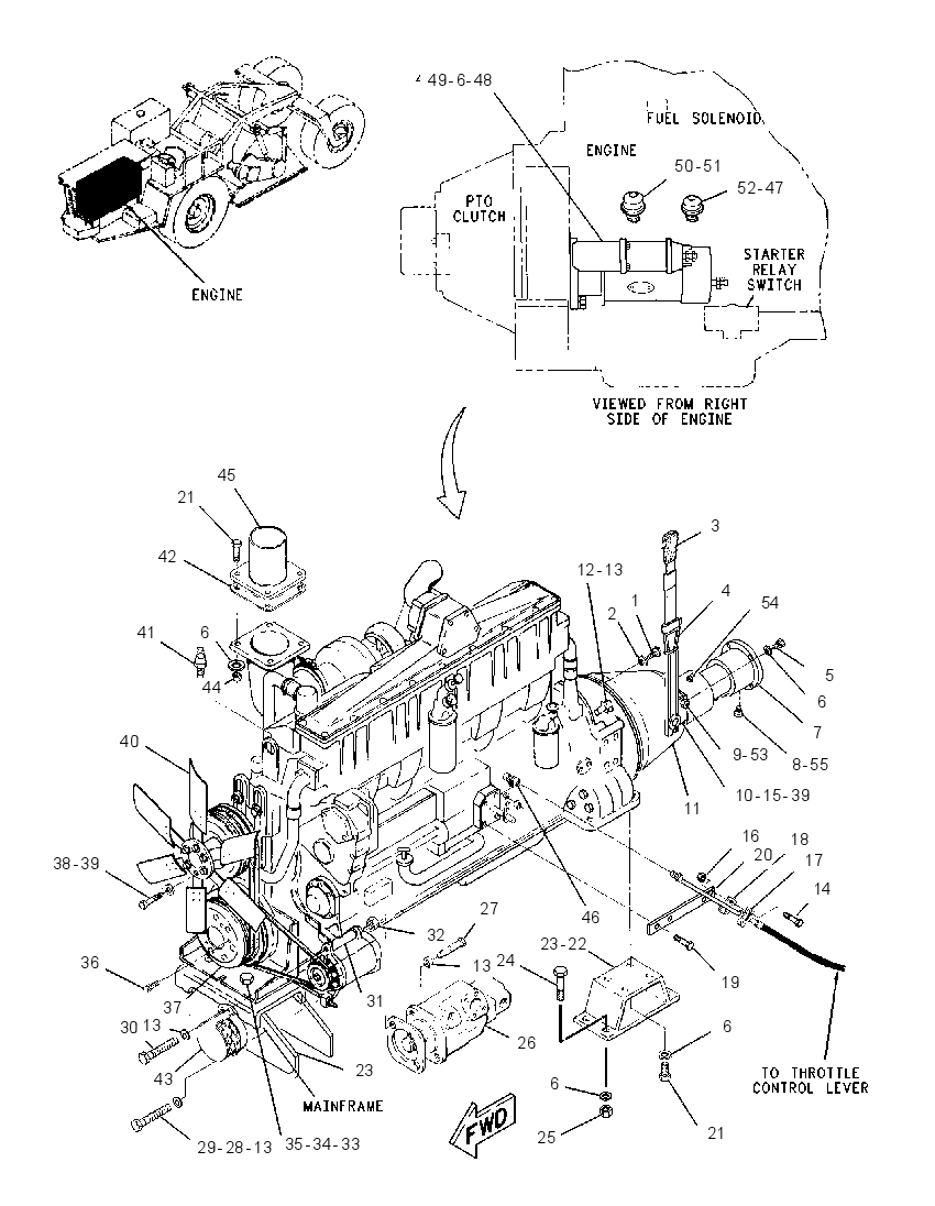 ENGINE GP 1097438 CAT