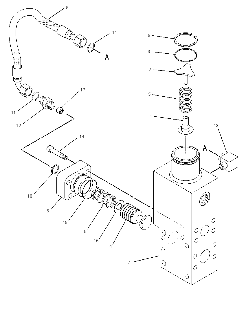 VALVE GP-BYPASS 1111875 CAT