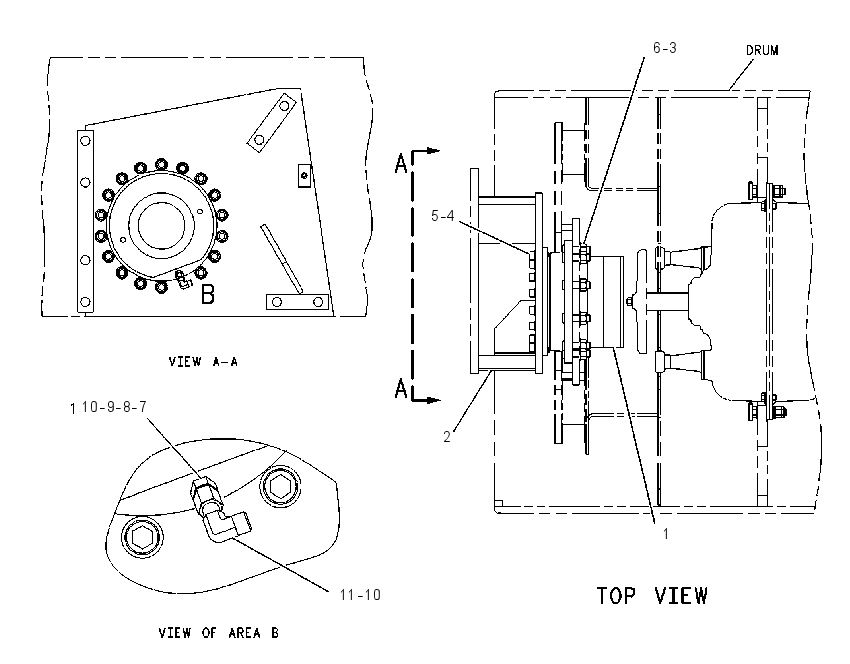 DRIVE GP-DRUM 1263443 CAT