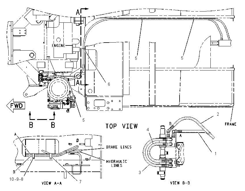 LINES GP-LIFTING 1263453 CAT