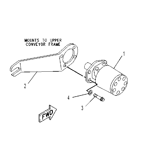 MOTOR GP-HYDRAULIC 1G5449 CAT