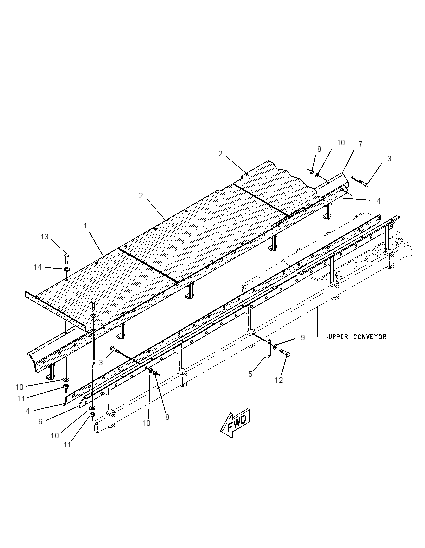 COVER GP-CONVEYOR 1G8082 CAT