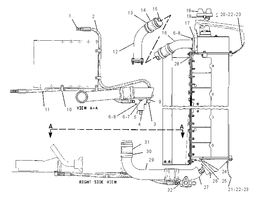 Радиатор 7W1205 CAT