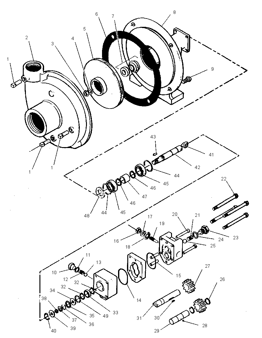 PUMP GP-WATER SPRAY 1154333 CAT