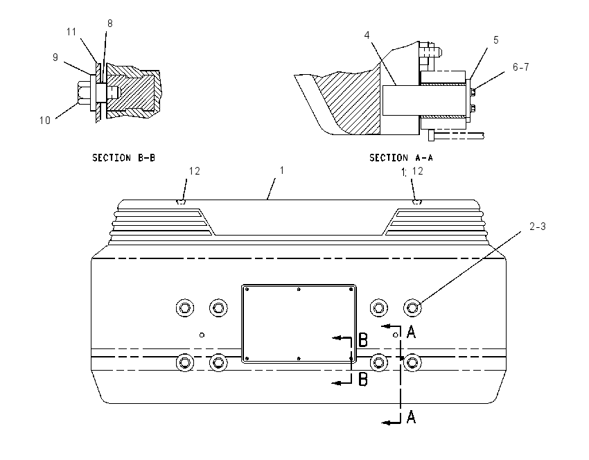 Противовес 7Y6295 CAT