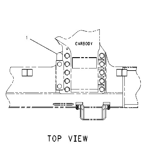 SPACER GP-UNDERCARRIAGE 1220982 CAT