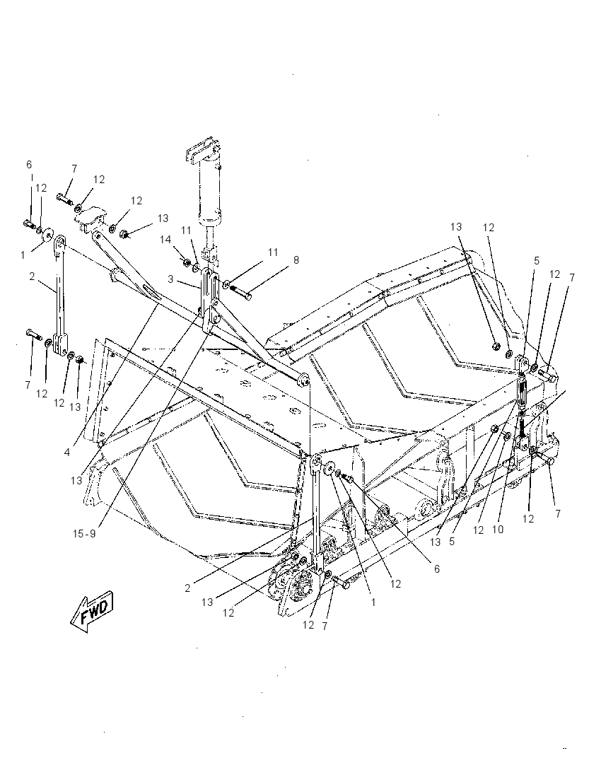 HANGER GP-LOWER CONVEYOR 0820928 CAT