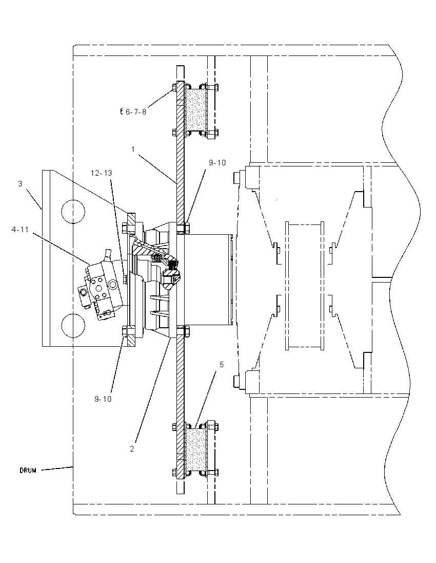 DRIVE GP-DRUM 1179828 CAT