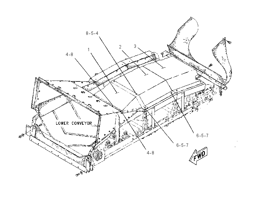 COVER GP-CONVEYOR 0820932 CAT