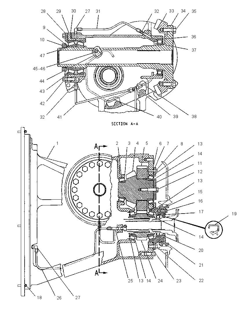 GEAR GP-BEVEL & TRANSFER 1088846 CAT