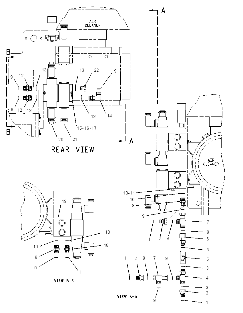 VALVE GP-BRAKE & SHIFT 1263436 CAT