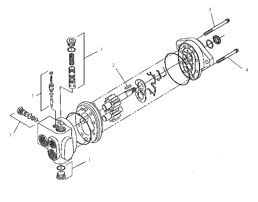 PUMP & MTG GP-STEERING 1091135 CAT