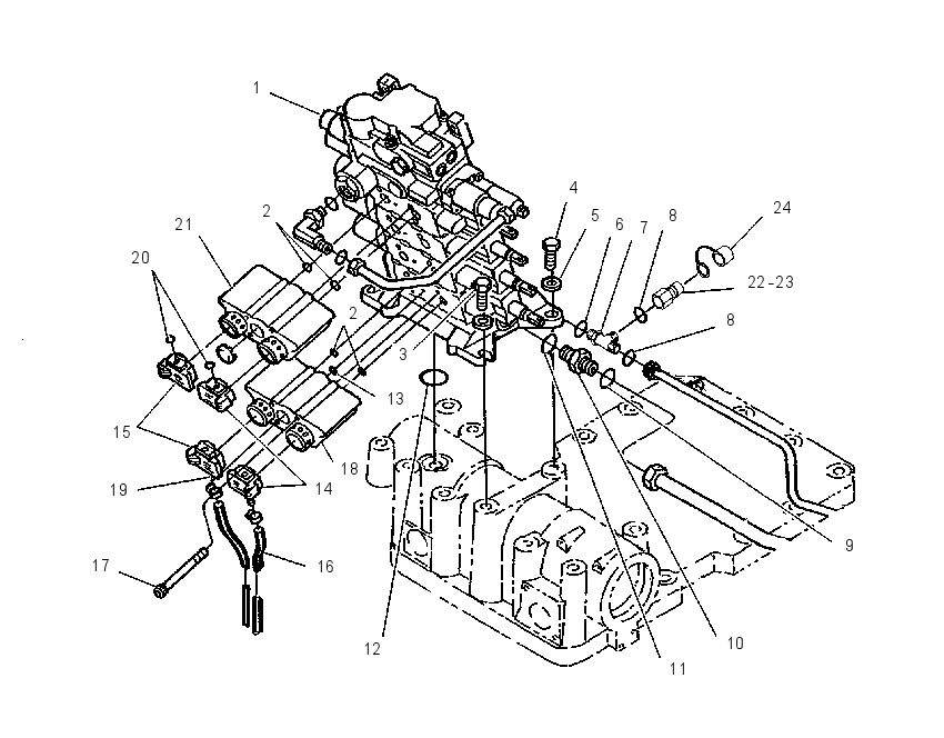 VALVE AS-REMOTE 1135719 CAT