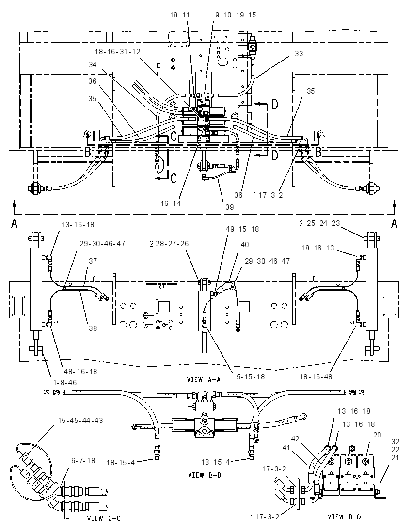 LINES GP-AUGER 1082158 CAT