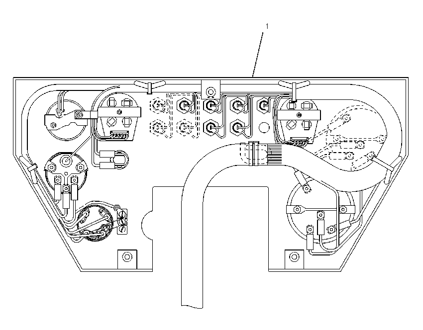 CONSOLE GP-INSTRUMENT 1204276 CAT